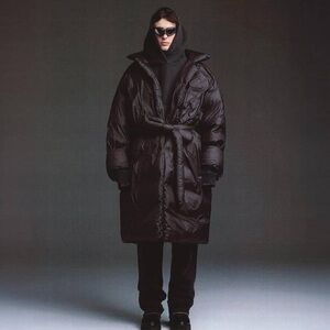 Entire Studios Black RBI Down Coat. M. Direct purchase from “Entire Studios “